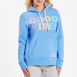 Women's Good Vibes Simply True Fleece Hoodie